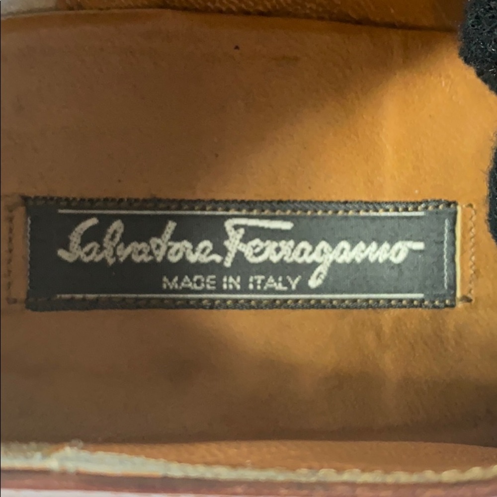 SALVATORE FERRAGAMO Mens brown Oxford - Picture 8 of 11